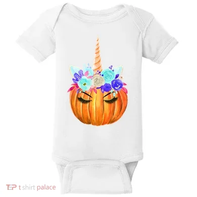Unicron Pumpkin Baby Bodysuit