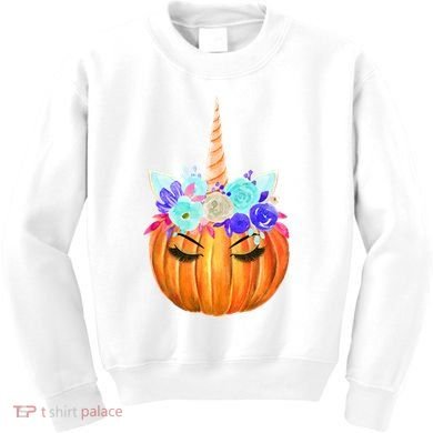 Unicron Pumpkin Kids Sweatshirt