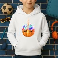 Unicron Pumpkin Kids Hoodie thumb 2