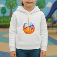 Unicron Pumpkin Kids Hoodie thumb 3