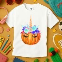 Unicron Pumpkin Kids T-Shirt thumb 3