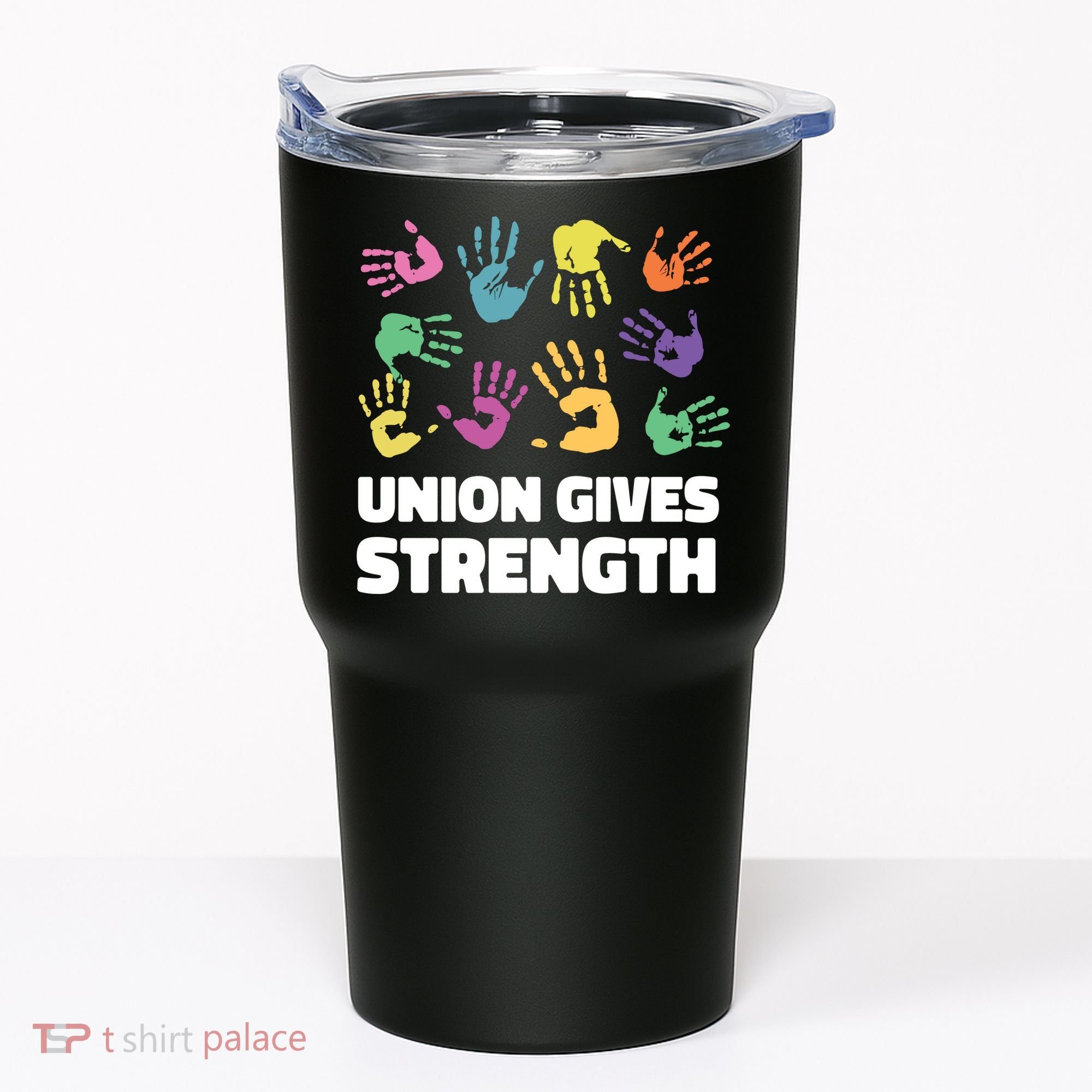 Union Gives Strength Tumbler