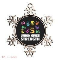 Union Gives Strength Ornament thumb 0