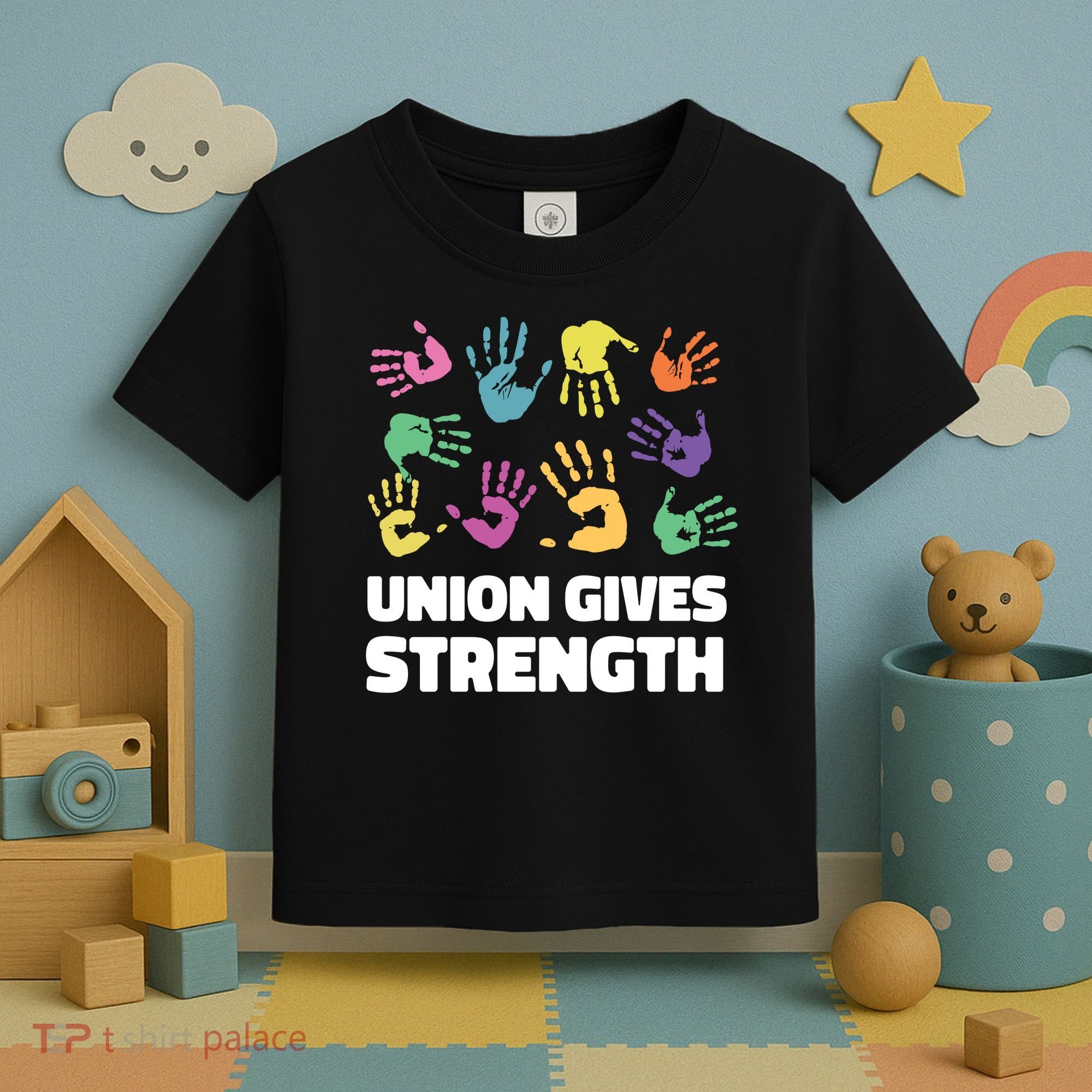 Union Gives Strength Toddler T-Shirt