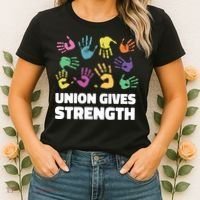 Union Gives Strength Women's T-Shirt thumb 2