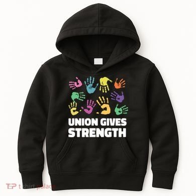 Union Gives Strength Kids Hoodie