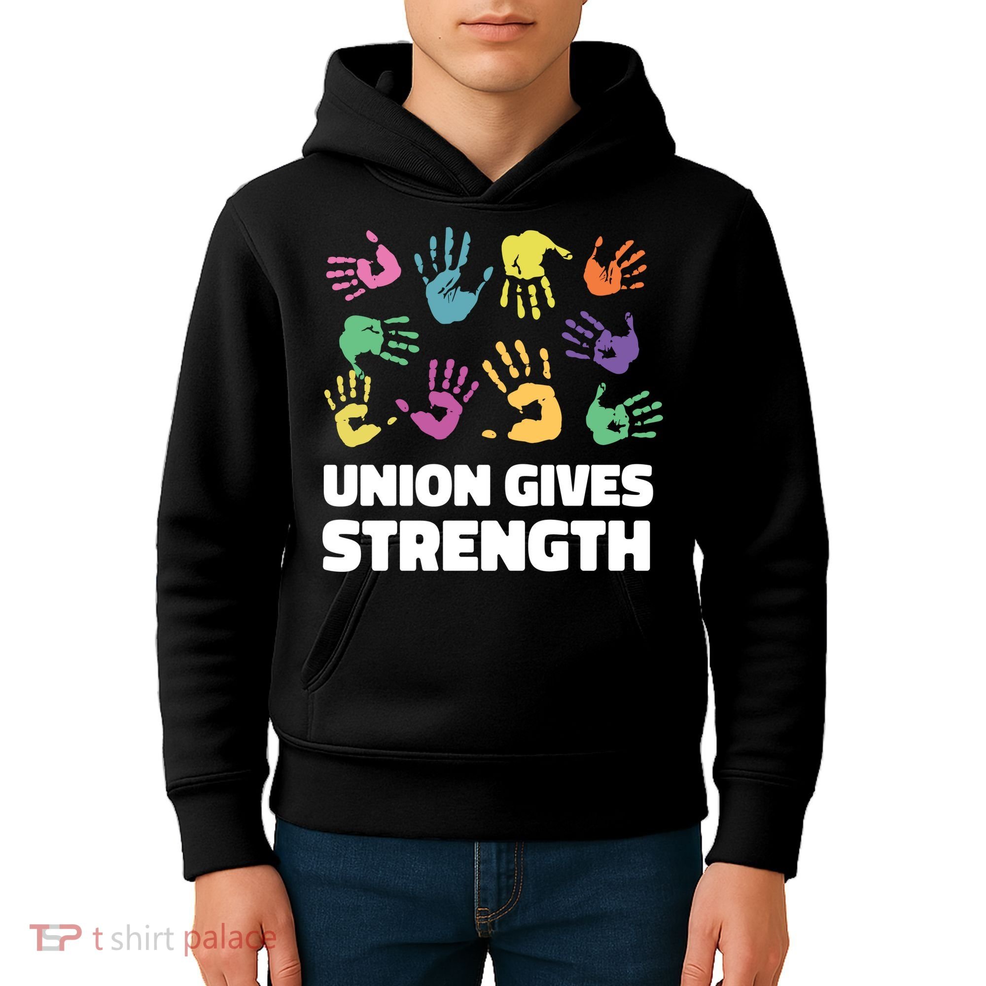 Union Gives Strength Kids Hoodie