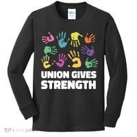 Union Gives Strength Kids Long Sleeve Shirt thumb 0