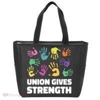 Union Gives Strength Tote Bag thumb 0