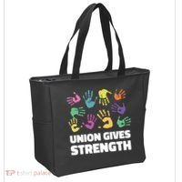Union Gives Strength Tote Bag thumb 2