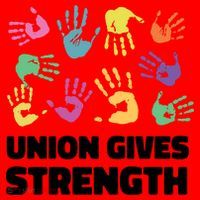 Union Gives Strength Santa Hat thumb 1