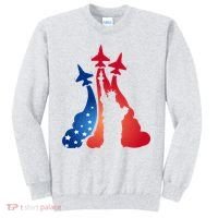 United States Air Force Jets Statue Of Liberty Sweatshirt thumb 0