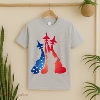 United States Air Force Jets Statue Of Liberty T-Shirt thumb 2