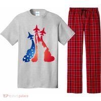 United States Air Force Jets Statue Of Liberty Pajama Set thumb 0
