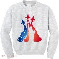 United States Air Force Jets Statue Of Liberty Kids Sweatshirt thumb 0