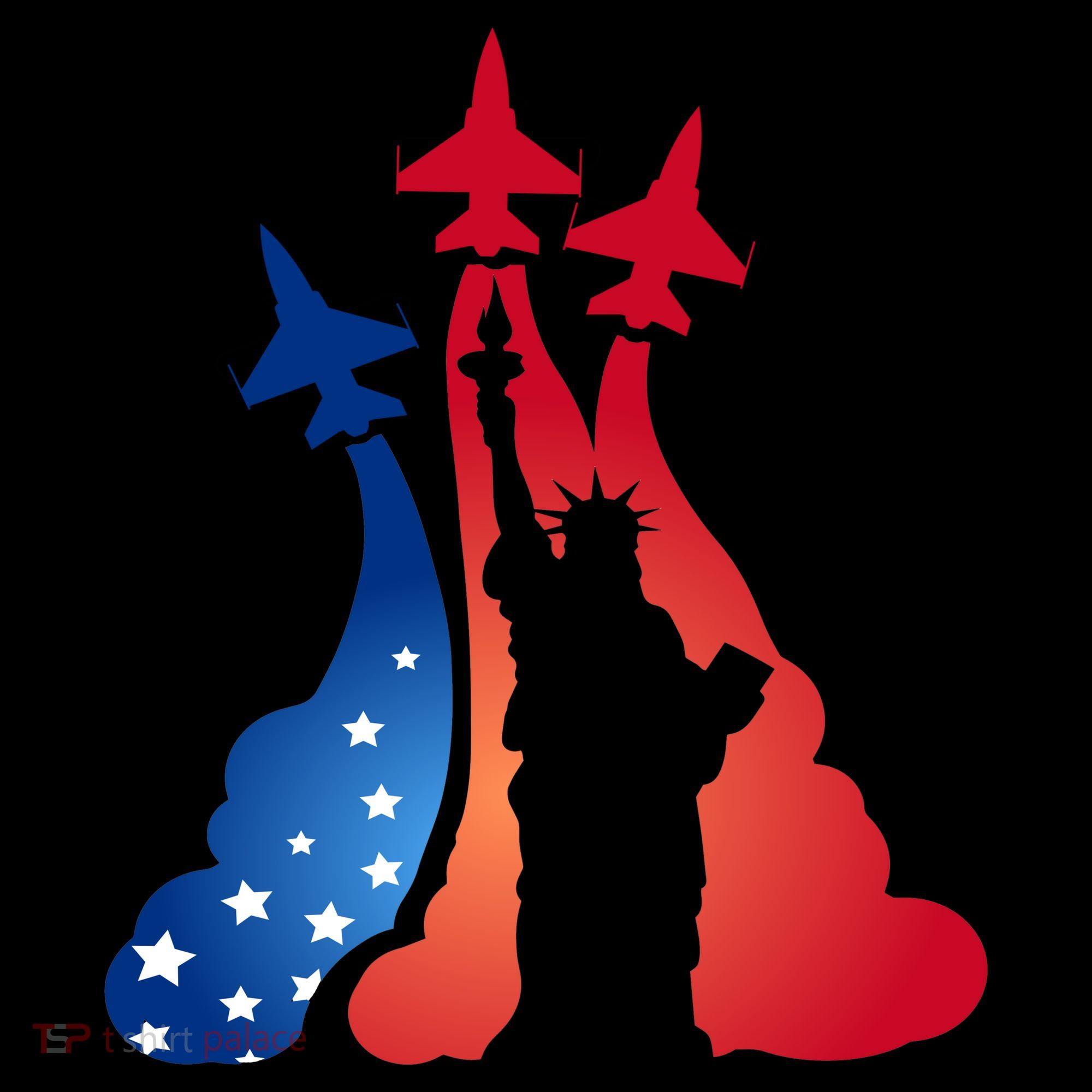 United States Air Force Jets Statue Of Liberty Coffee Mug