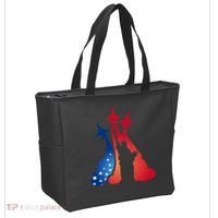 United States Air Force Jets Statue Of Liberty Tote Bag thumb 2