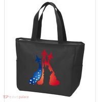 United States Air Force Jets Statue Of Liberty Tote Bag thumb 3