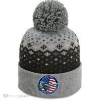 United States Air Force Logo The Baniff Cuffed Pom Beanie thumb 0
