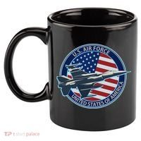 United States Air Force Logo 11oz C Handle Ceramic Mug thumb 2