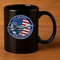 United States Air Force Logo 11oz C Handle Ceramic Mug thumb 3