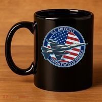 United States Air Force Logo 11oz C Handle Ceramic Mug thumb 4