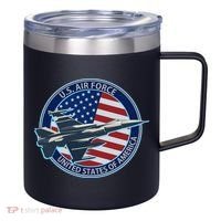 United States Air Force Logo 12oz Stainless Steel Coffee Mug thumb 0
