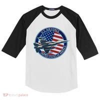 United States Air Force Logo Kids Colorblock Raglan Jersey thumb 0