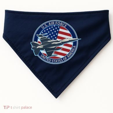 United States Air Force Logo USA-Made Doggie Bandana