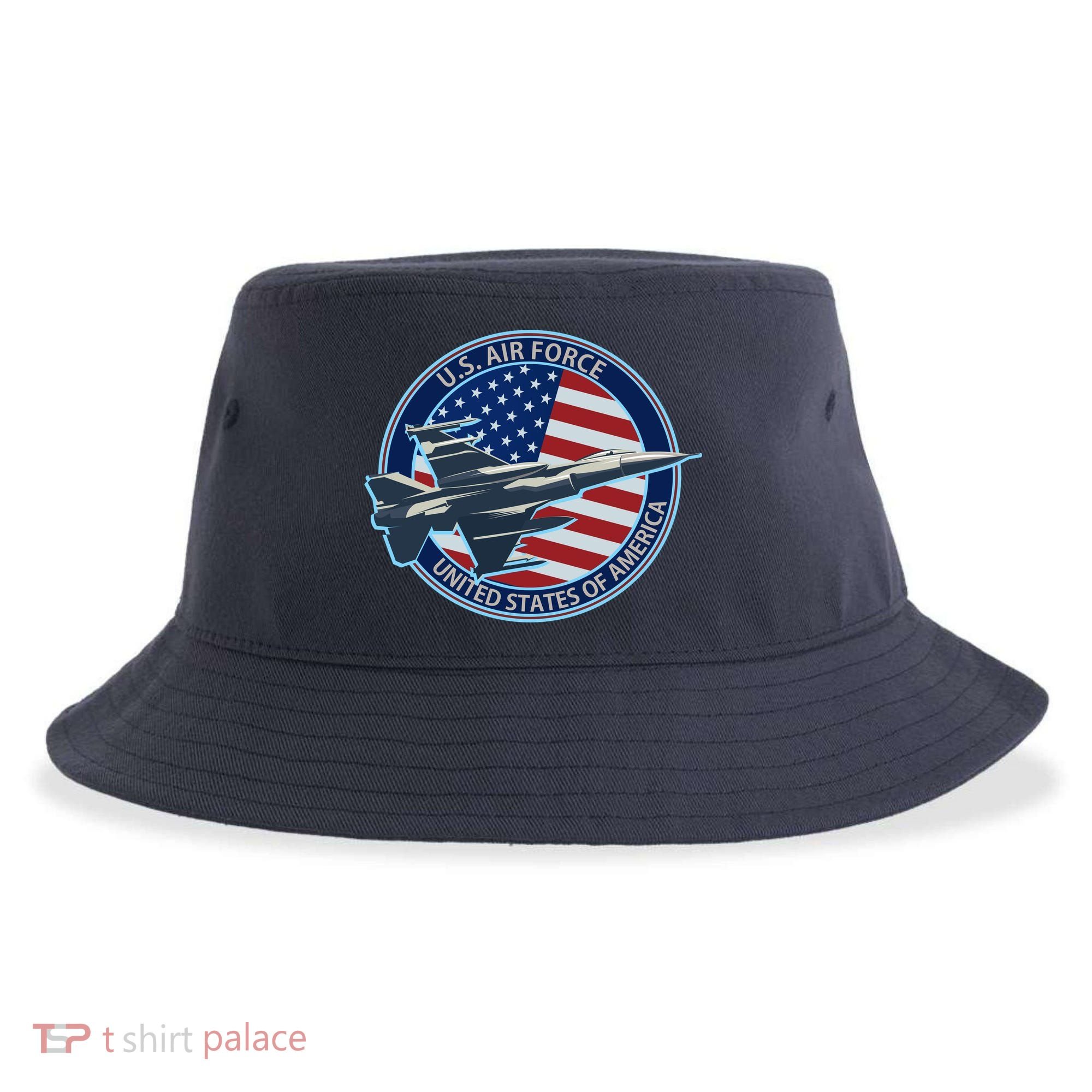 United States Air Force Logo Sustainable Bucket Hat
