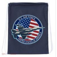 United States Air Force Logo Drawstring Bag thumb 0
