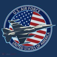 United States Air Force Logo Women's Hoodie thumb 2