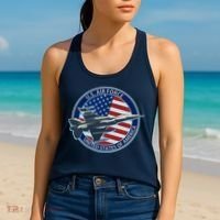 United States Air Force Logo Women's Tank Top thumb 2