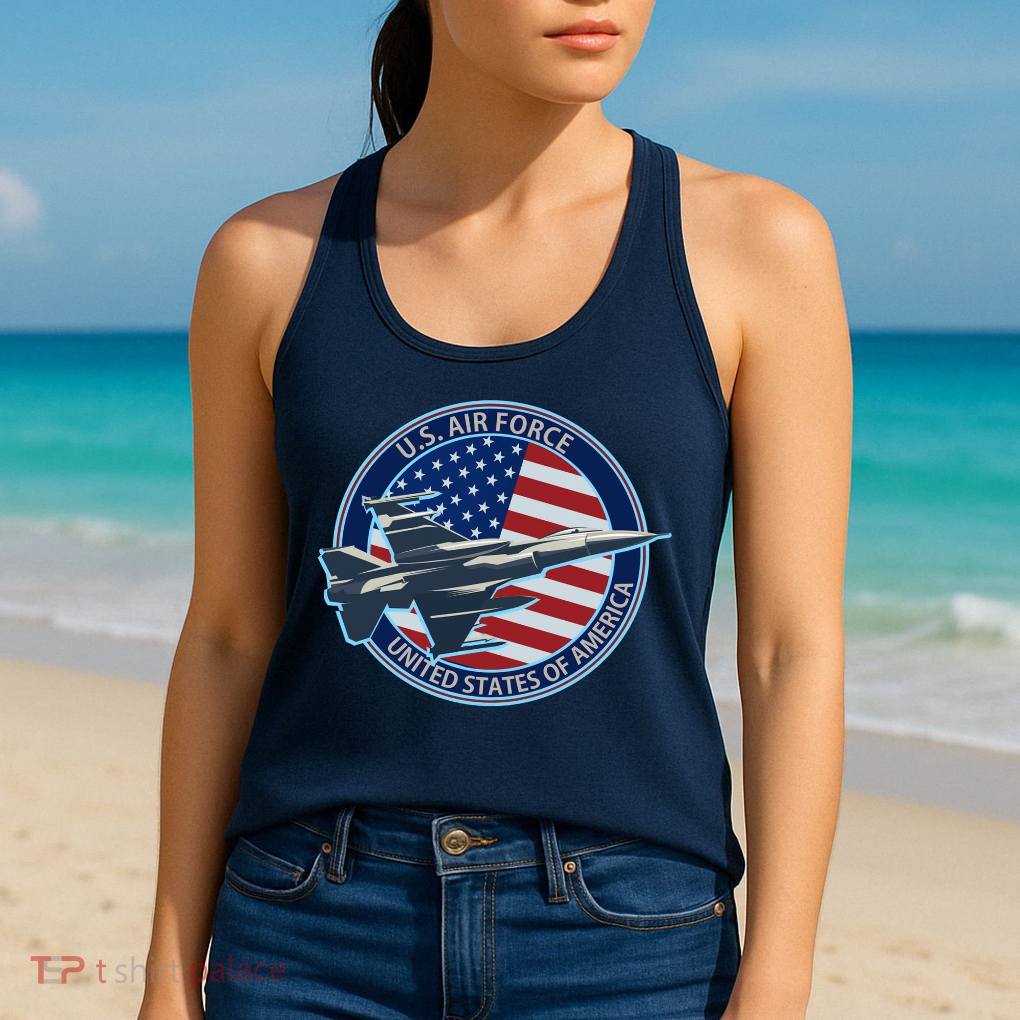 United States Air Force Logo Women's Tank Top