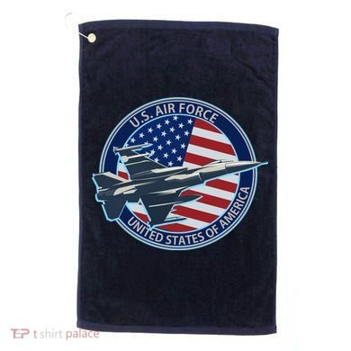 United States Air Force Logo Golf Towel