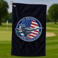 United States Air Force Logo Golf Towel thumb 1