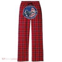 United States Air Force Logo Women's Flannel Plaid Pajama Pants thumb 0
