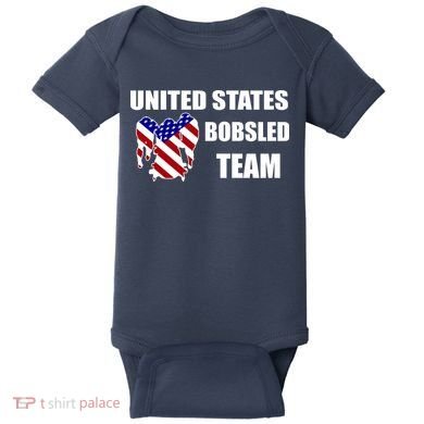 United States Bobsled Team Baby Bodysuit