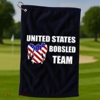 United States Bobsled Team Golf Towel thumb 1