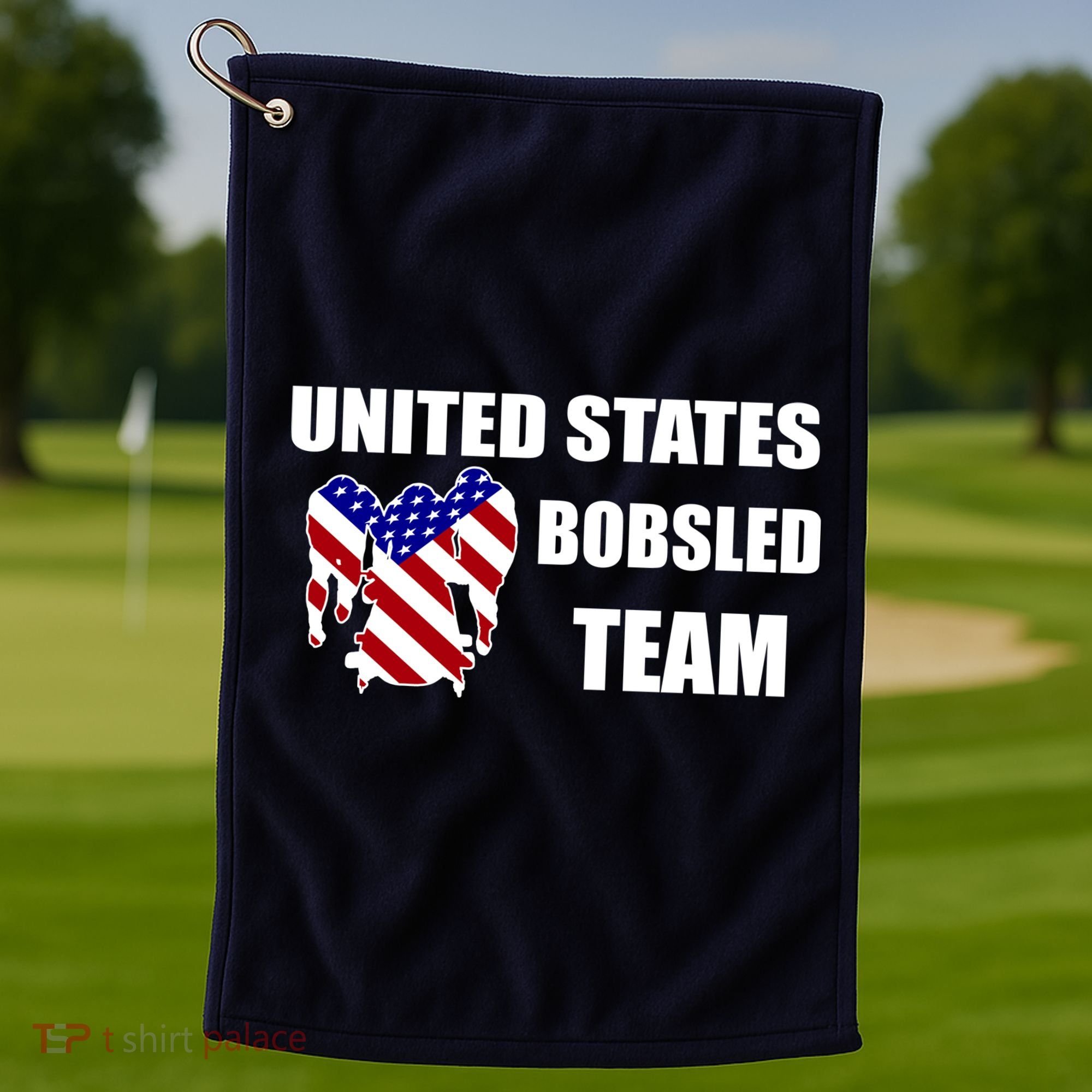 United States Bobsled Team Golf Towel