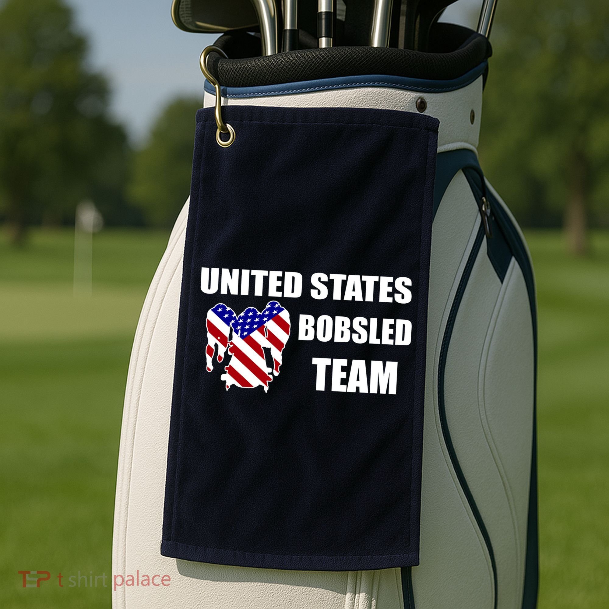 United States Bobsled Team Golf Towel
