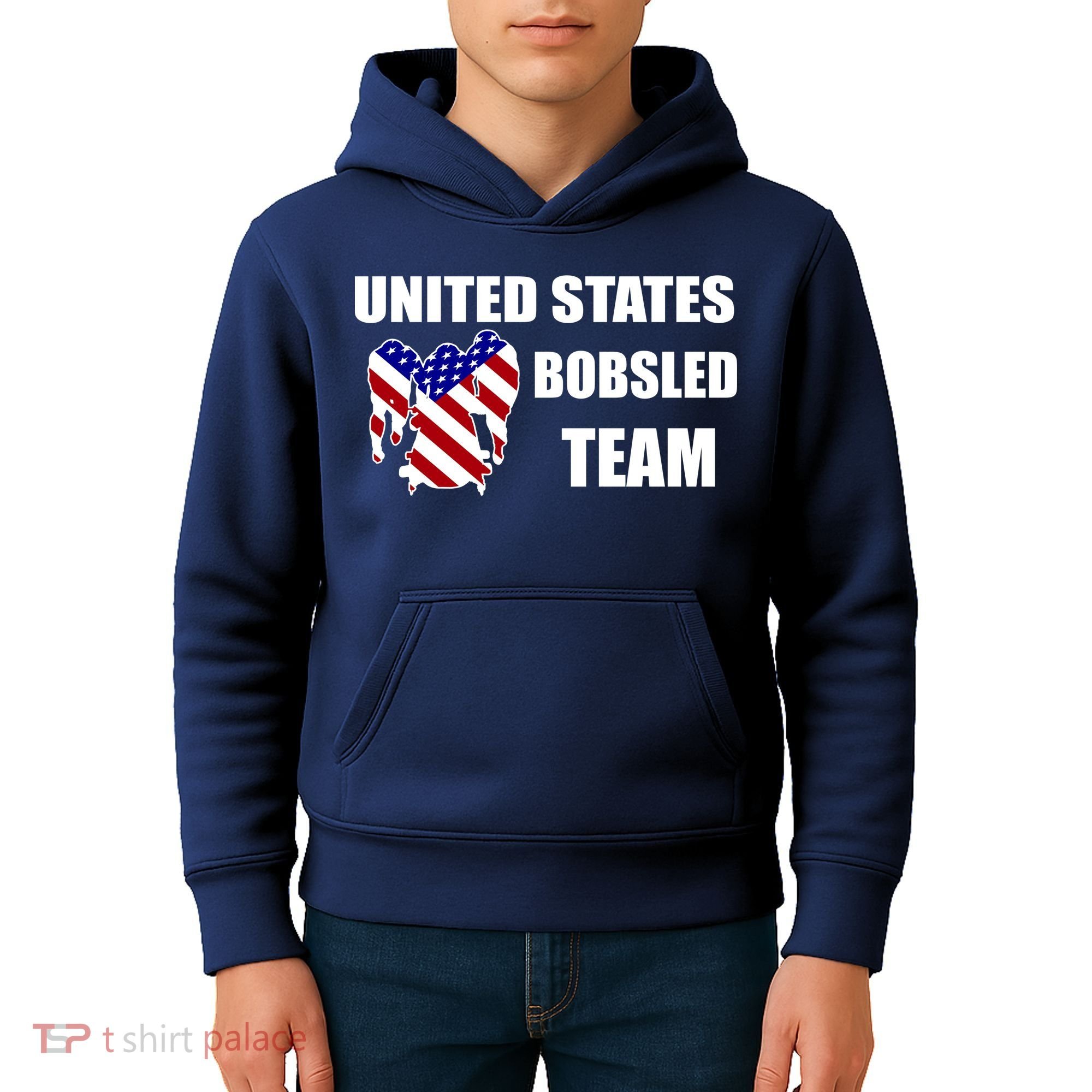 United States Bobsled Team Kids Hoodie