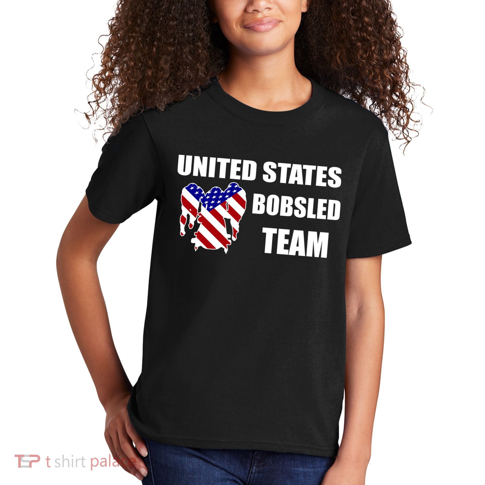 United States Bobsled Team Kids T-Shirt