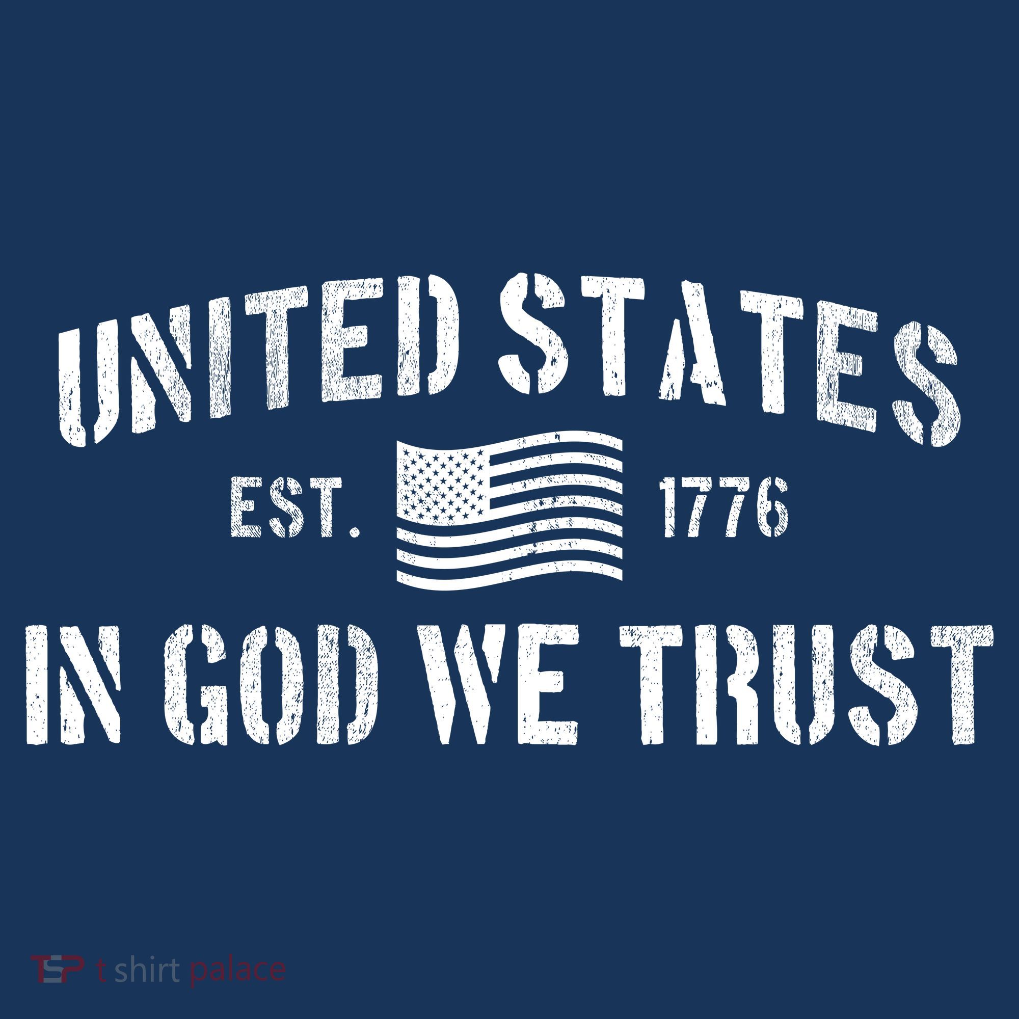 United States Est. 1776 In God We Trust Women's Hoodie
