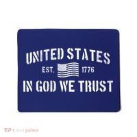 United States Est. 1776 In God We Trust Mousepad thumb 0