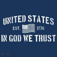 United States Est. 1776 In God We Trust Women's Tank Top thumb 5