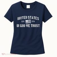 United States Est. 1776 In God We Trust Women's T-Shirt thumb 0