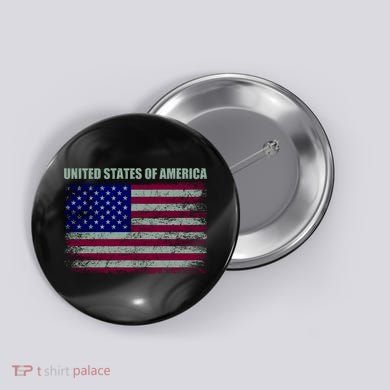 United States Of America Button