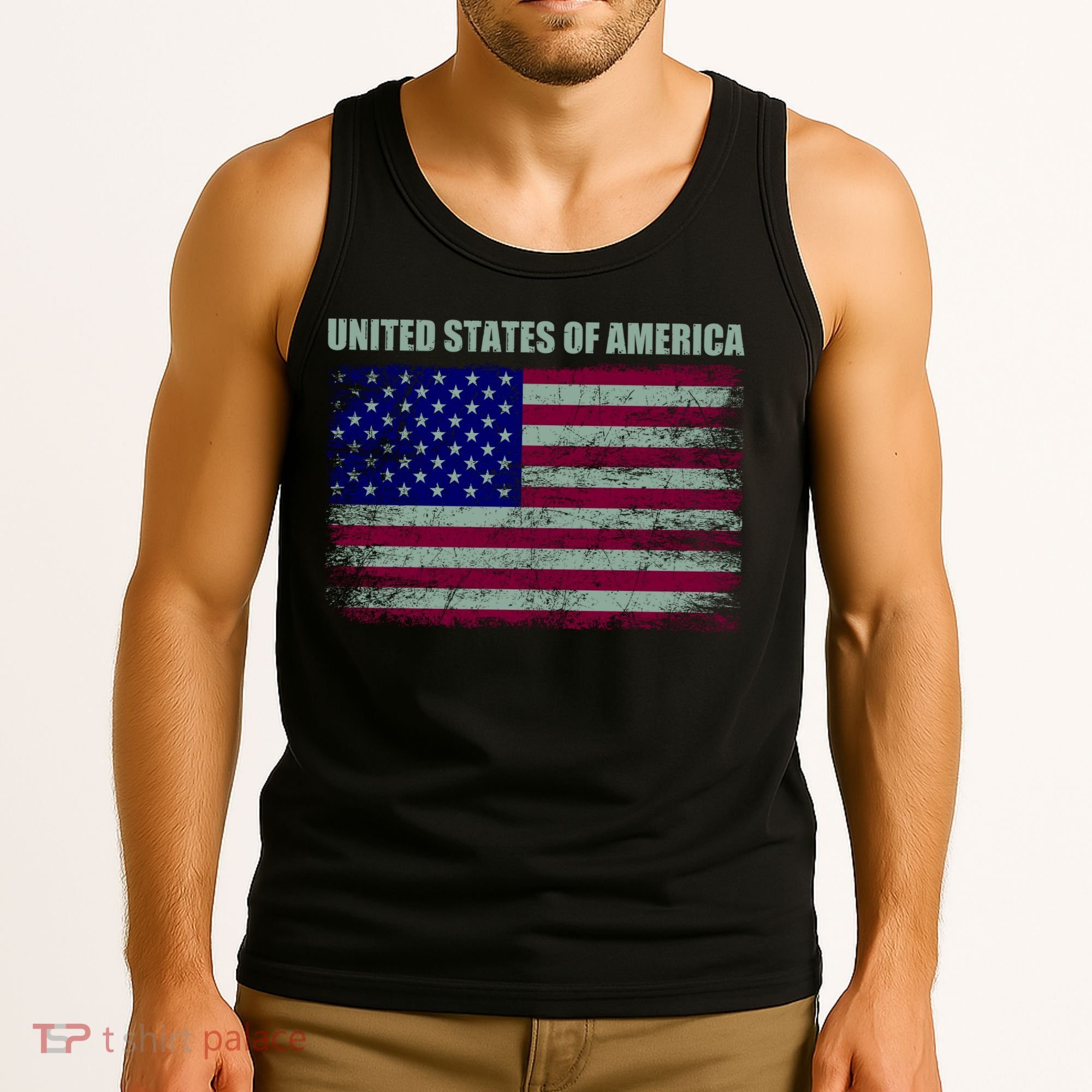 United States Of America Tank Top