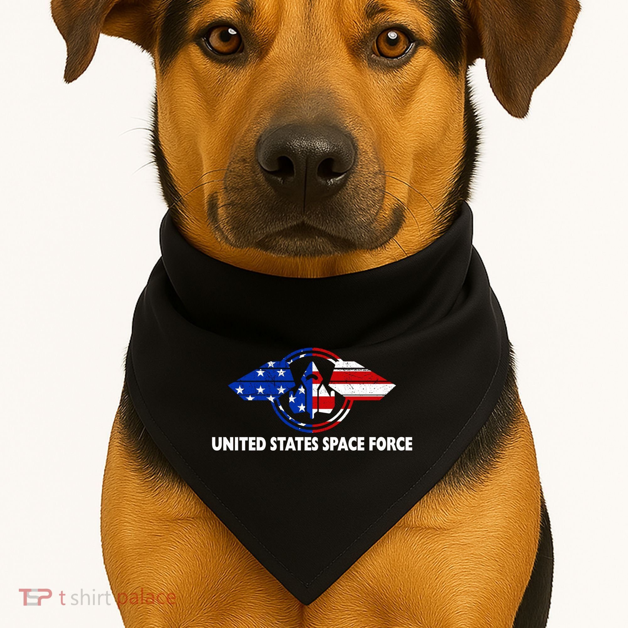 United States Space Force USA-Made Doggie Bandana